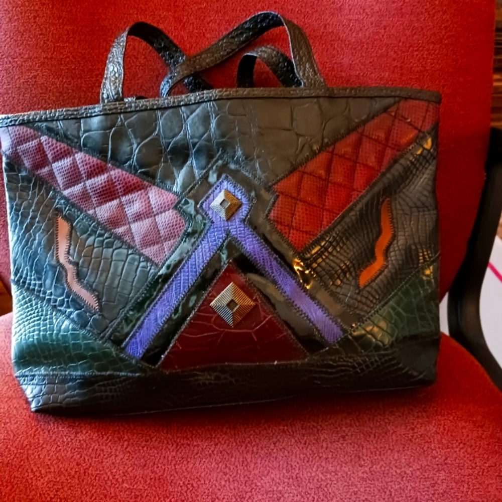 Vintage Accessory works hand bag
